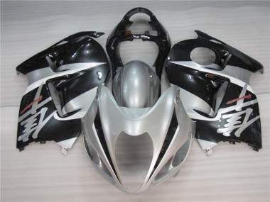 Argent Noir 1996-2007 GSXR 1300 Hayabusa Carénage Moto