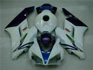 Blanc Bleu 2004-2005 CBR1000RR Carénages Moto