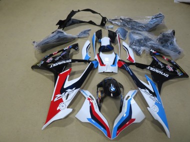 Blanc Bleu Rouge Noir 2019-2021 S1000RR Carénage Moto