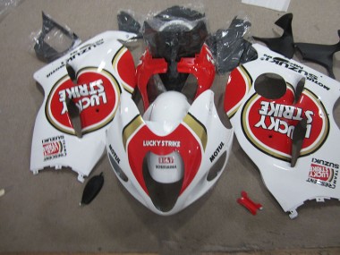 Blanc Lucky Strike Motul 1996-2007 GSXR 1300 Hayabusa Carénage Moto