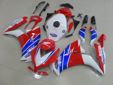 Blanc Rouge TT Legend 2012-2016 CBR1000RR Carénage Moto