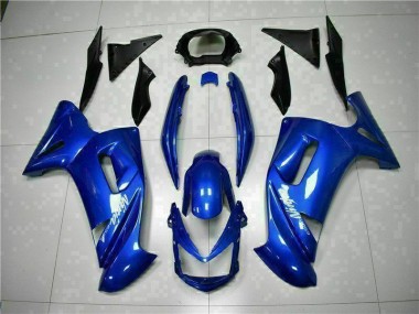 Bleu 2006-2008 EX650 Carénage Moto