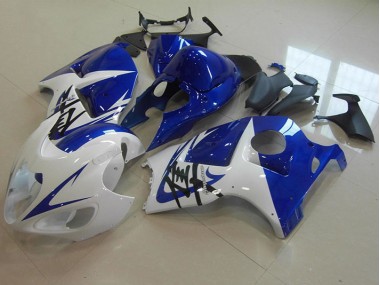 Bleu Blanc 1996-2007 GSXR 1300 Hayabusa Carénage Moto