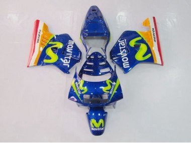 Bleu Vert 1994-1996 NSR250 MC28 P4 Carénage Moto