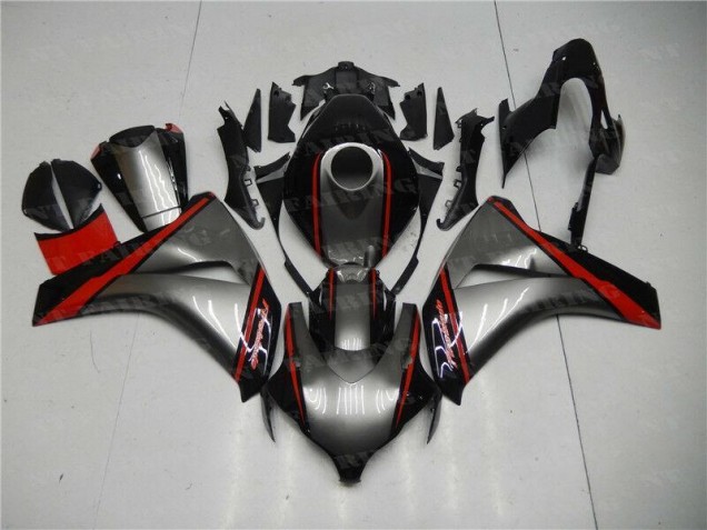 Gris Rouge Noir 2008-2011 CBR1000RR Carénage Moto