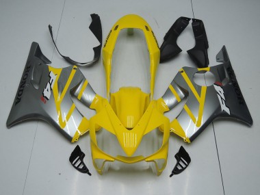 Jaune Gris 2004-2007 CBR600 F4i Carrosserie Moto