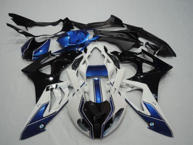 Noir Blanc Bleu 2009-2014 S1000RR Carénage Moto