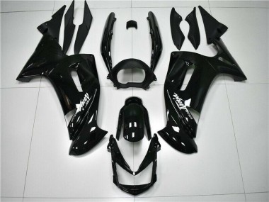 Noir Brillant 2006-2008 EX650 Carénage Moto