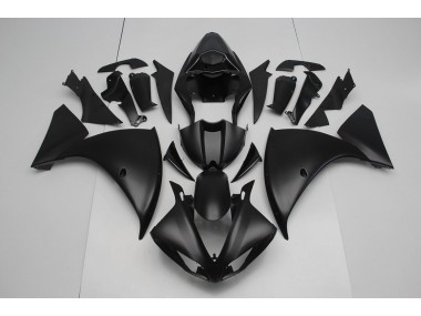 Noir Mat 2009-2011 YZF R1 Carénage Moto