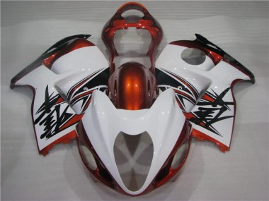 Orange Blanc Noir 1996-2007 GSXR 1300 Hayabusa Carénage Moto