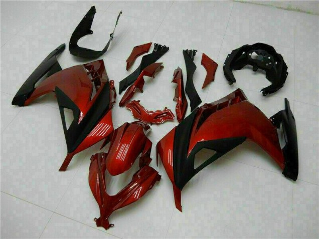 Rouge 2013-2016 EX300 Carénage Moto